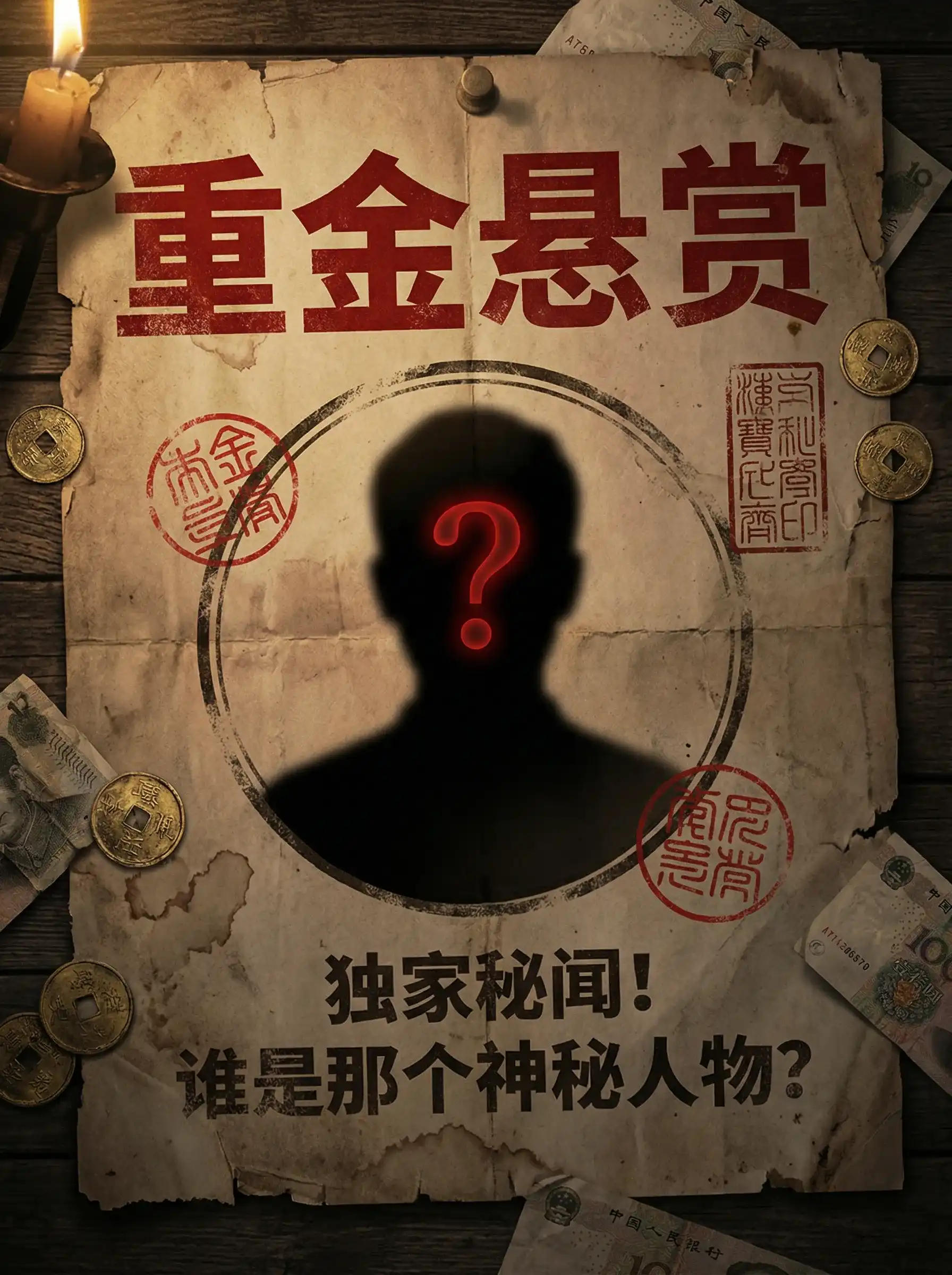 手心影视 - 重金悬赏线索征集令